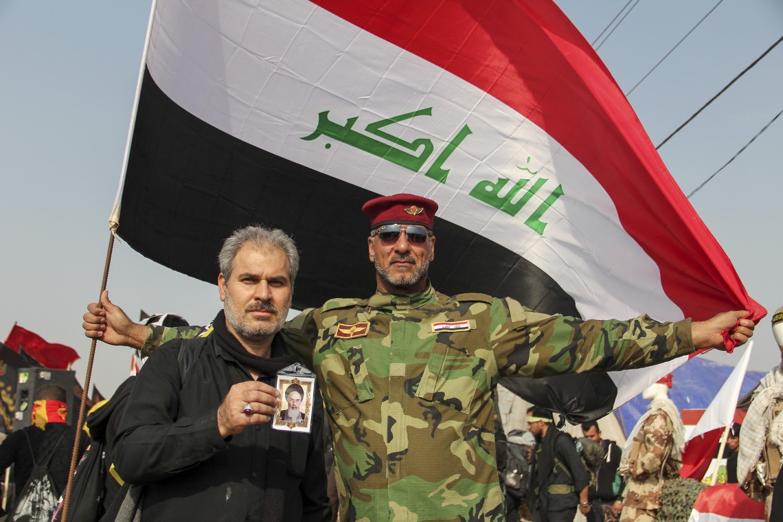 سوگواره سوم-عکس 48-امیر قیومی-پیاده روی اربعین از نجف تا کربلا