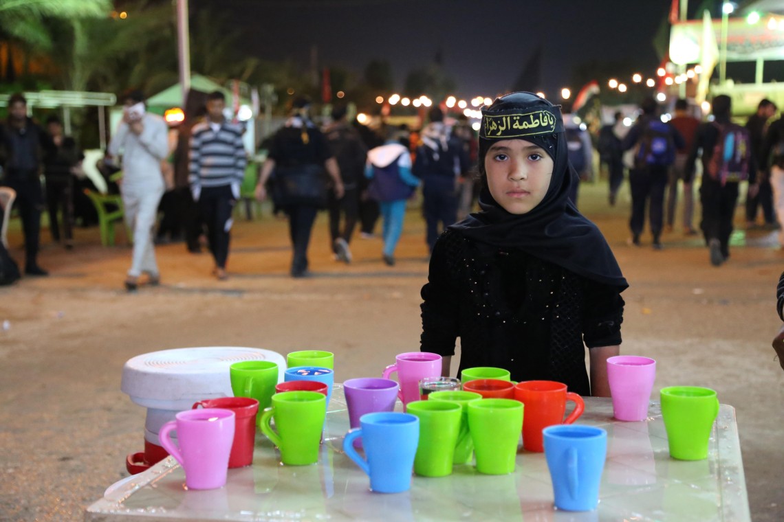 سوگواره چهارم-عکس 84-محسن مرادی-پیاده روی اربعین از نجف تا کربلا