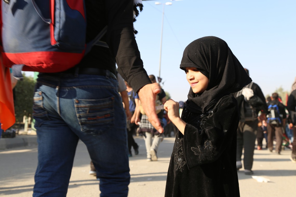 سوگواره چهارم-عکس 91-محسن مرادی-پیاده روی اربعین از نجف تا کربلا