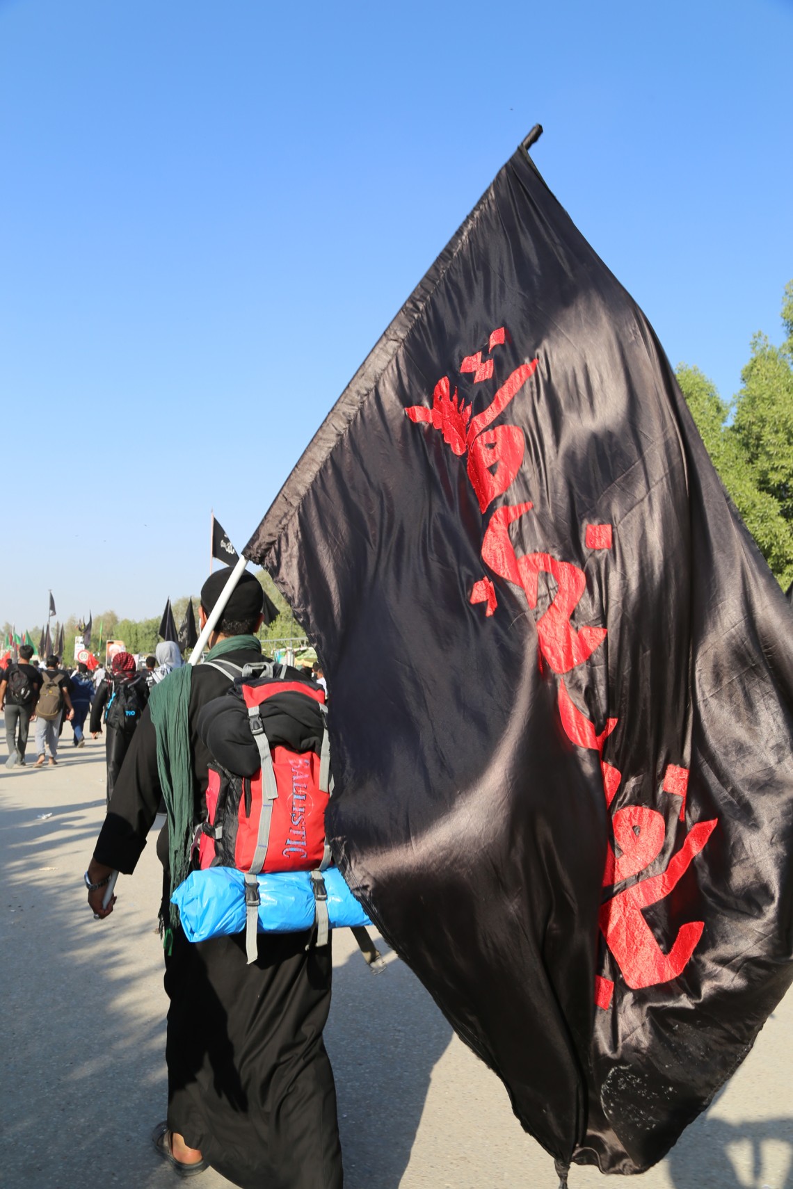 سوگواره چهارم-عکس 93-محسن مرادی-پیاده روی اربعین از نجف تا کربلا