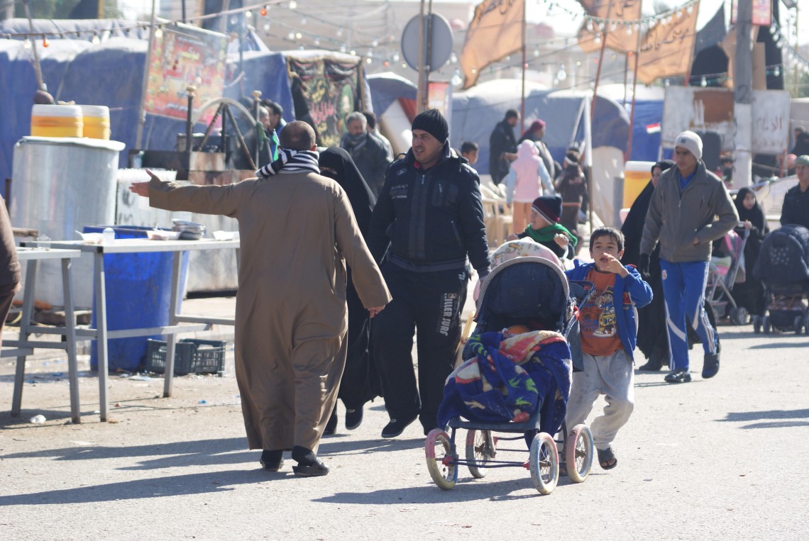 سوگواره سوم-عکس 76-محسن مرادی-پیاده روی اربعین از نجف تا کربلا