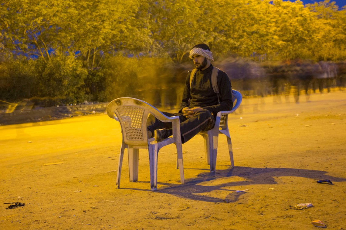 سوگواره چهارم-عکس 3-پوریا اسراری-پیاده روی اربعین از نجف تا کربلا