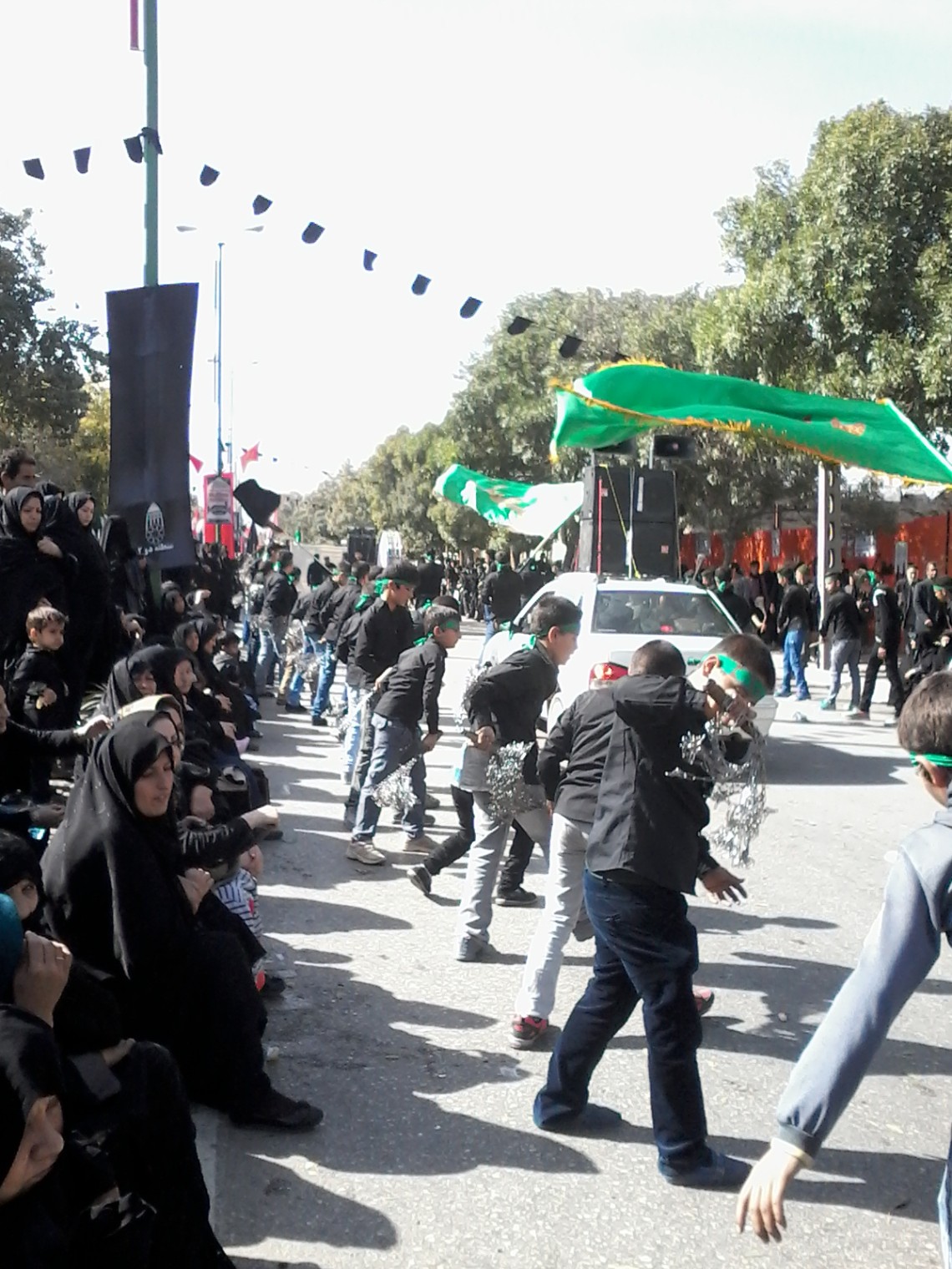 سوگواره چهارم-عکس 7-فاطمه مستوفی-آیین های عزاداری