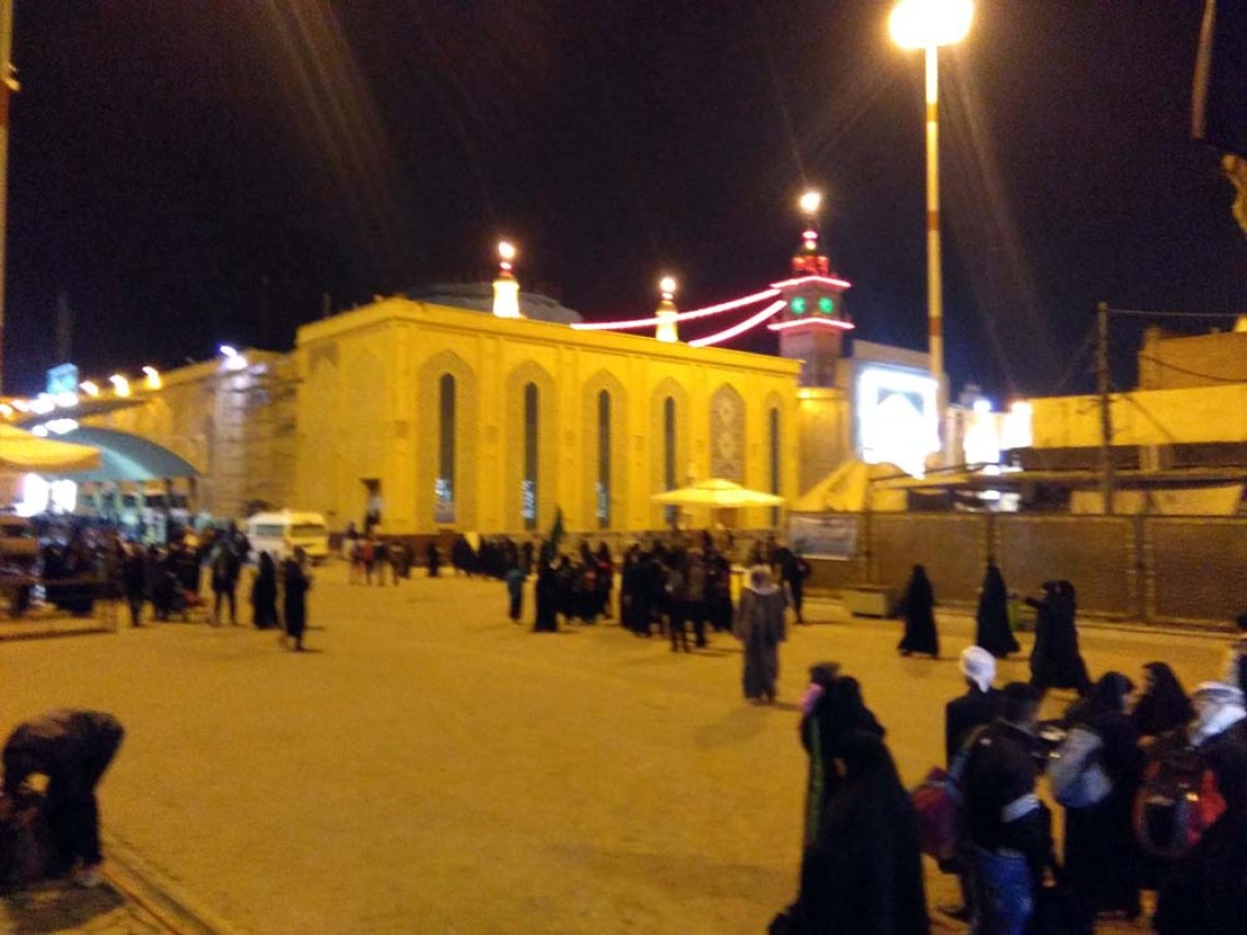 سوگواره پنجم-عکس 4-مهسا مقدم-پیاده روی اربعین از نجف تا کربلا