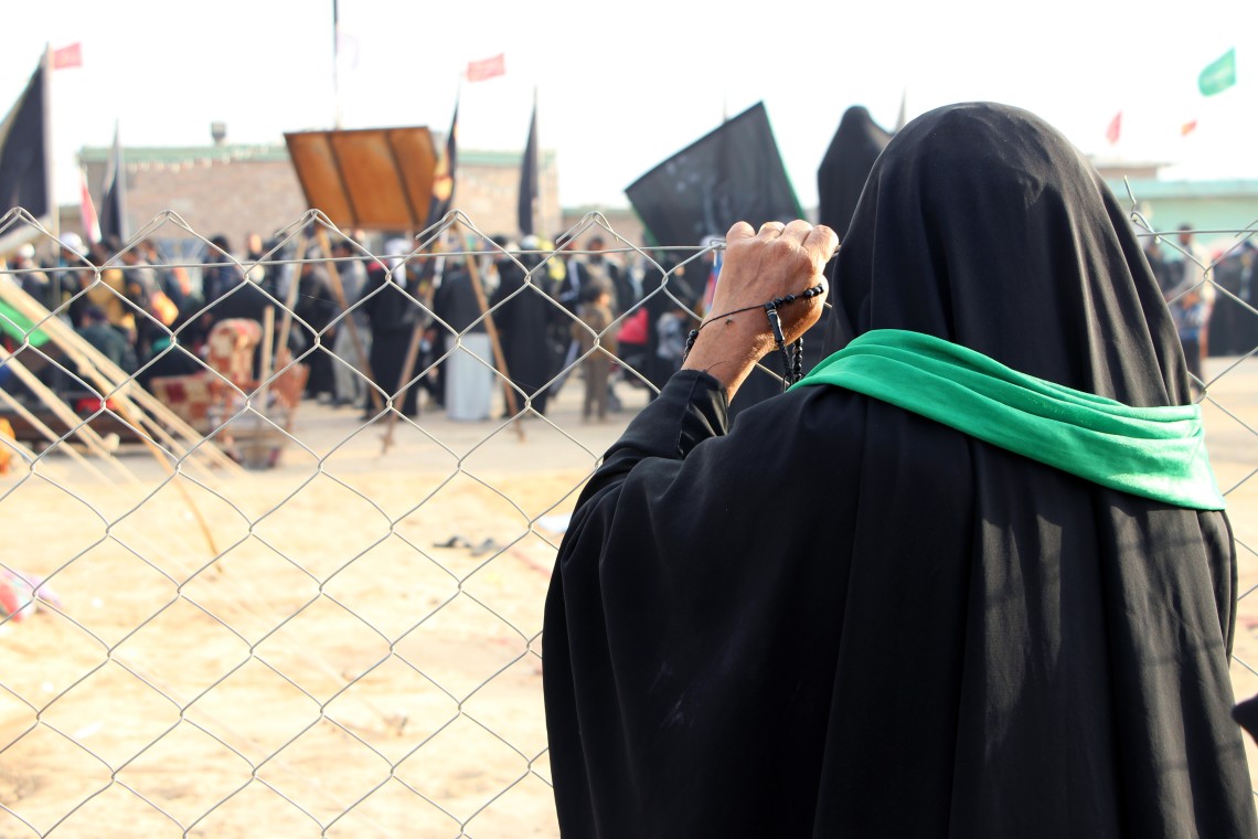 سوگواره چهارم-عکس 13-سعید کرمی-پیاده روی اربعین از نجف تا کربلا