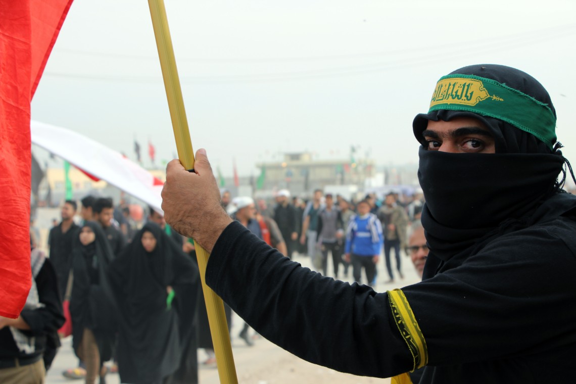 سوگواره چهارم-عکس 15-سعید کرمی-پیاده روی اربعین از نجف تا کربلا