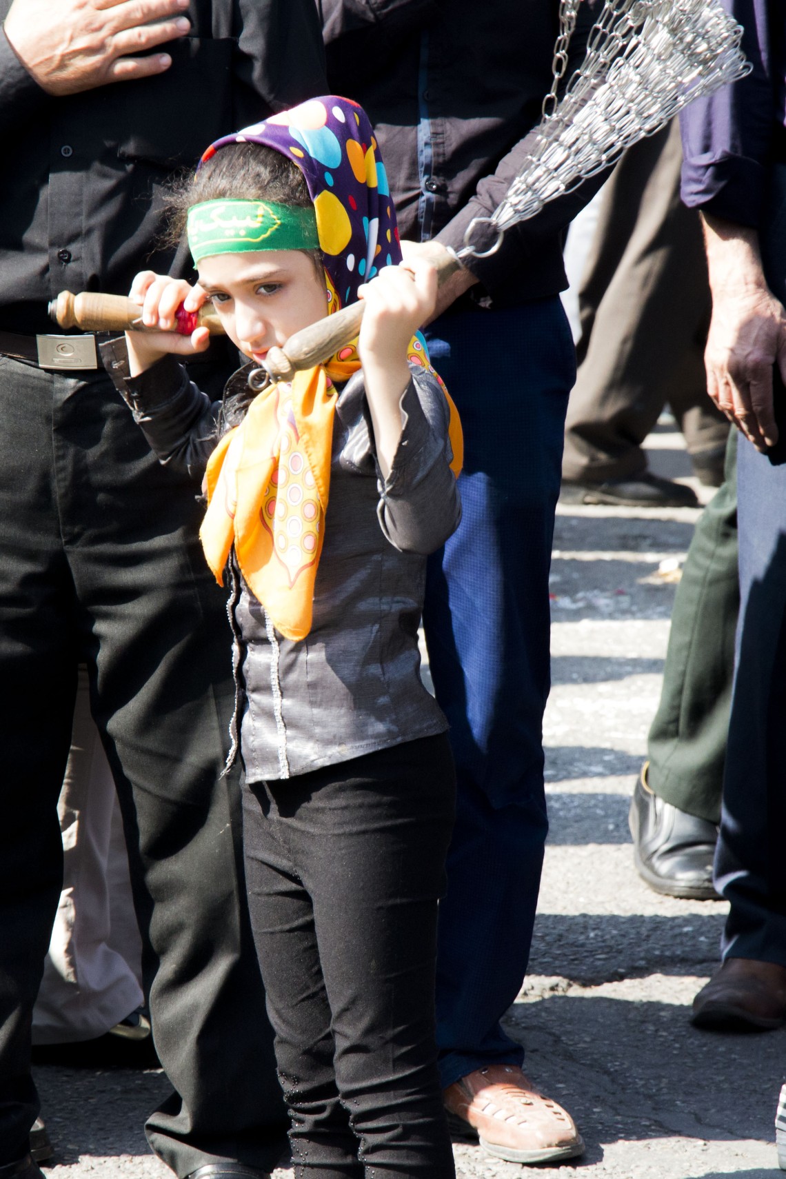 سوگواره چهارم-عکس 7-آنسه قنبری-آیین های عزاداری