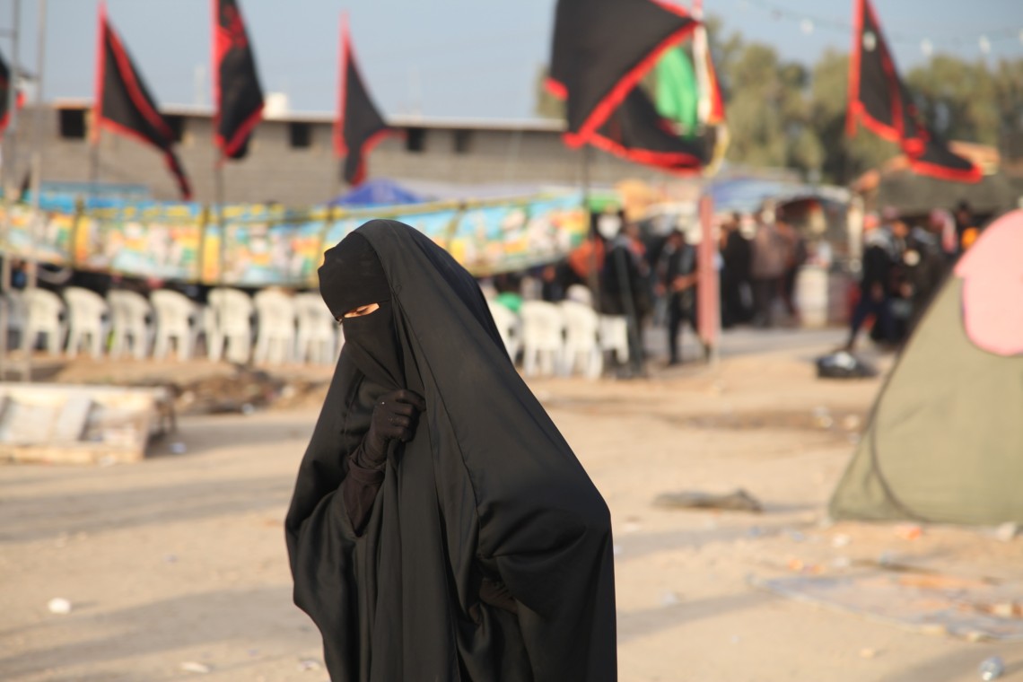 سوگواره چهارم-عکس 12-نسیم نصیبی-پیاده روی اربعین از نجف تا کربلا