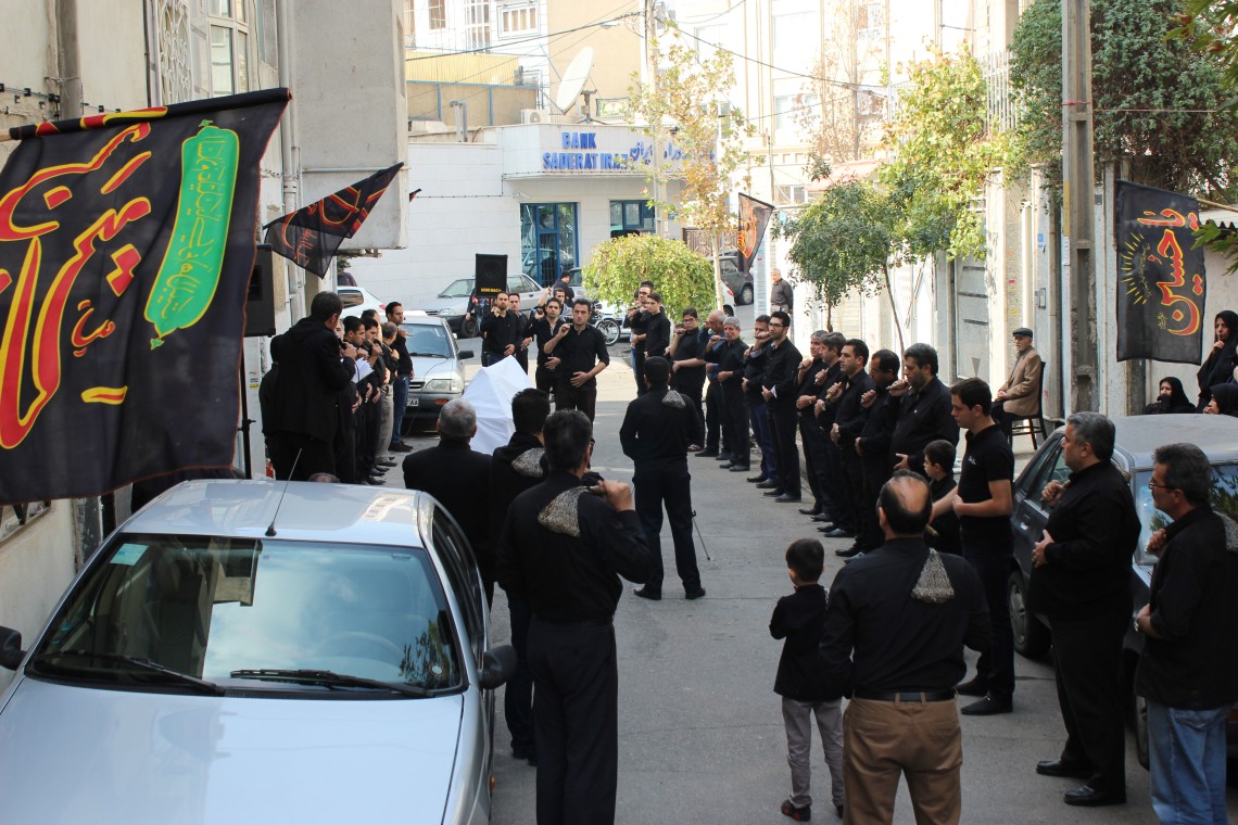 سوگواره چهارم-عکس 2-علی  سلمانی قلیچی-آیین های عزاداری