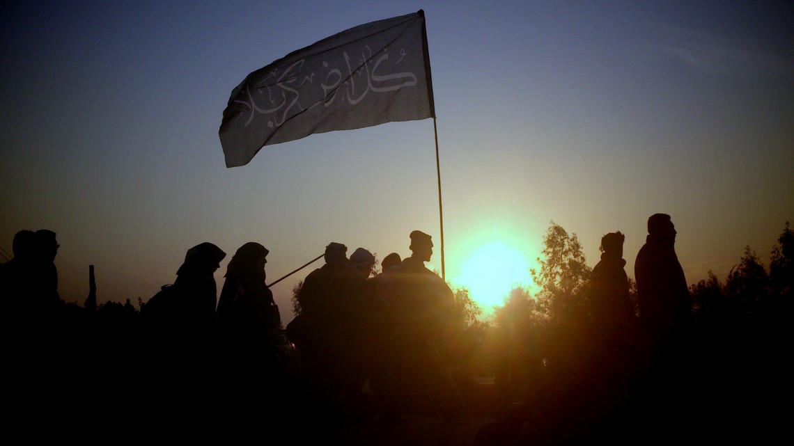 سوگواره چهارم-عکس 7-مهدی قاسمی-پیاده روی اربعین از نجف تا کربلا