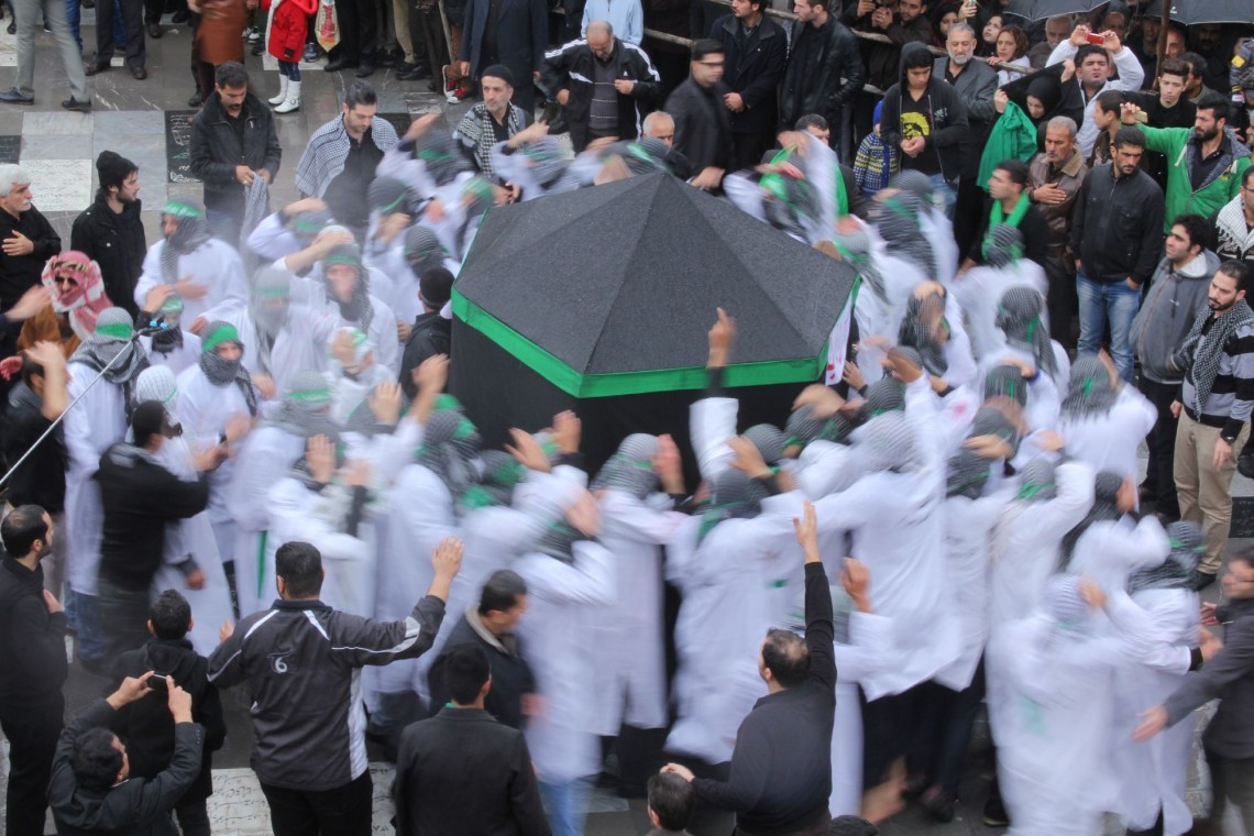 سوگواره چهارم-عکس 2-مهدی بلوری-آیین های عزاداری