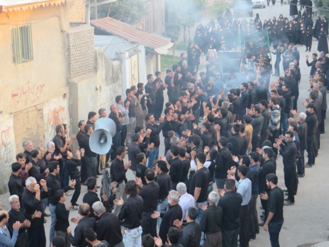 سوگواره چهارم-عکس 2-فاطمه گیلک حکیم آبادی-آیین های عزاداری