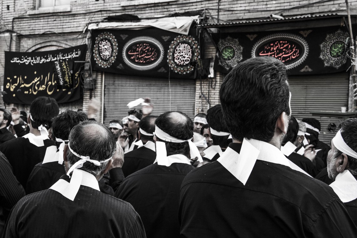 سوگواره چهارم-عکس 5-علی ریاضی-آیین های عزاداری