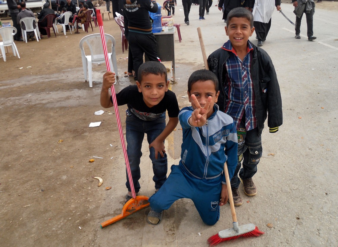 سوگواره چهارم-عکس 11-مهدی کاشانی-پیاده روی اربعین از نجف تا کربلا