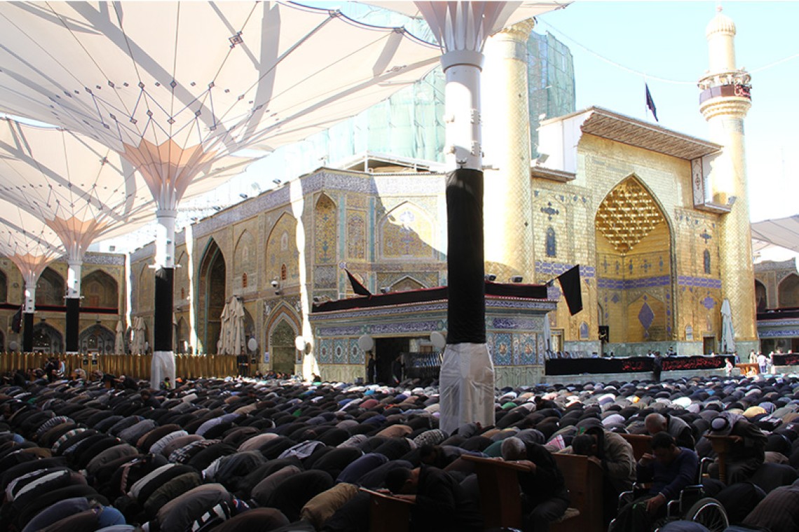 سوگواره چهارم-عکس 16-علی دوست-پیاده روی اربعین از نجف تا کربلا