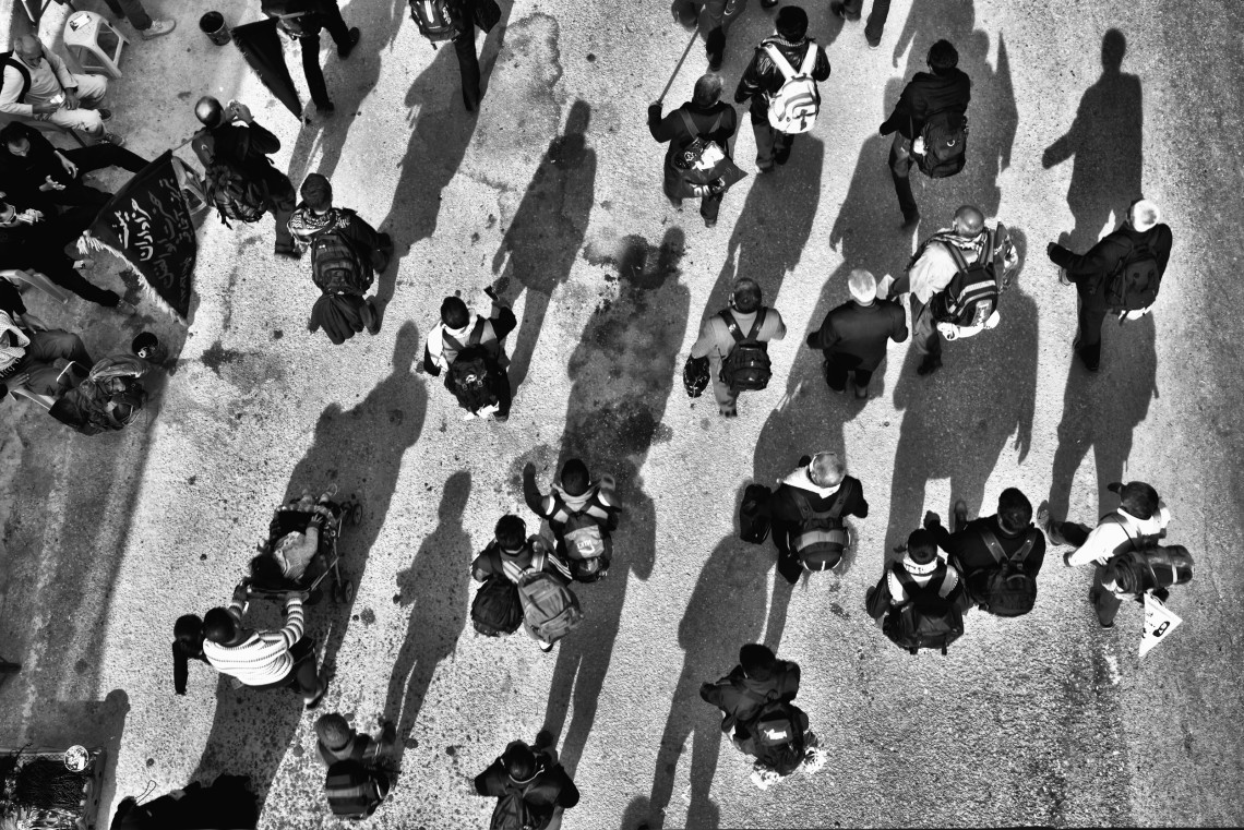 سوگواره چهارم-عکس 3-سید محمد جواد صدری-پیاده روی اربعین از نجف تا کربلا