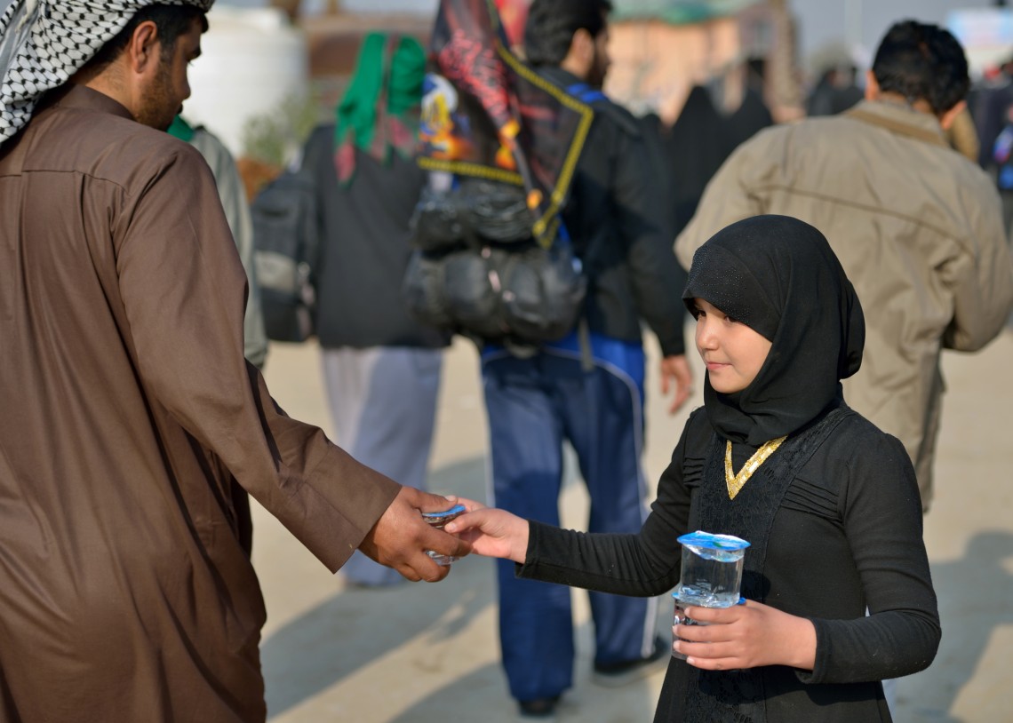 سوگواره چهارم-عکس 98-سید محمد جواد صدری-پیاده روی اربعین از نجف تا کربلا