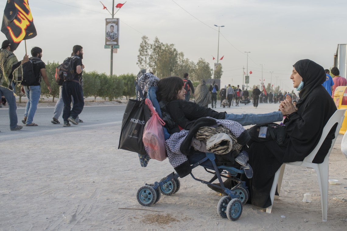 سوگواره پنجم-عکس 115-سید محمد جواد صدری-پیاده روی اربعین از نجف تا کربلا