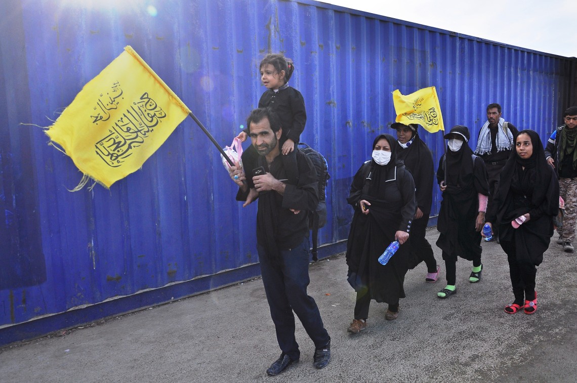 سوگواره پنجم-عکس 18-ناصر گل نظری-پیاده روی اربعین از نجف تا کربلا