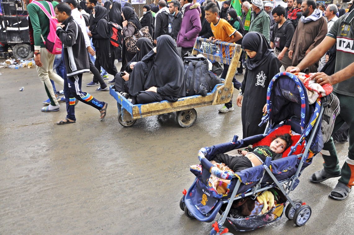 سوگواره پنجم-عکس 24-ناصر گل نظری-پیاده روی اربعین از نجف تا کربلا