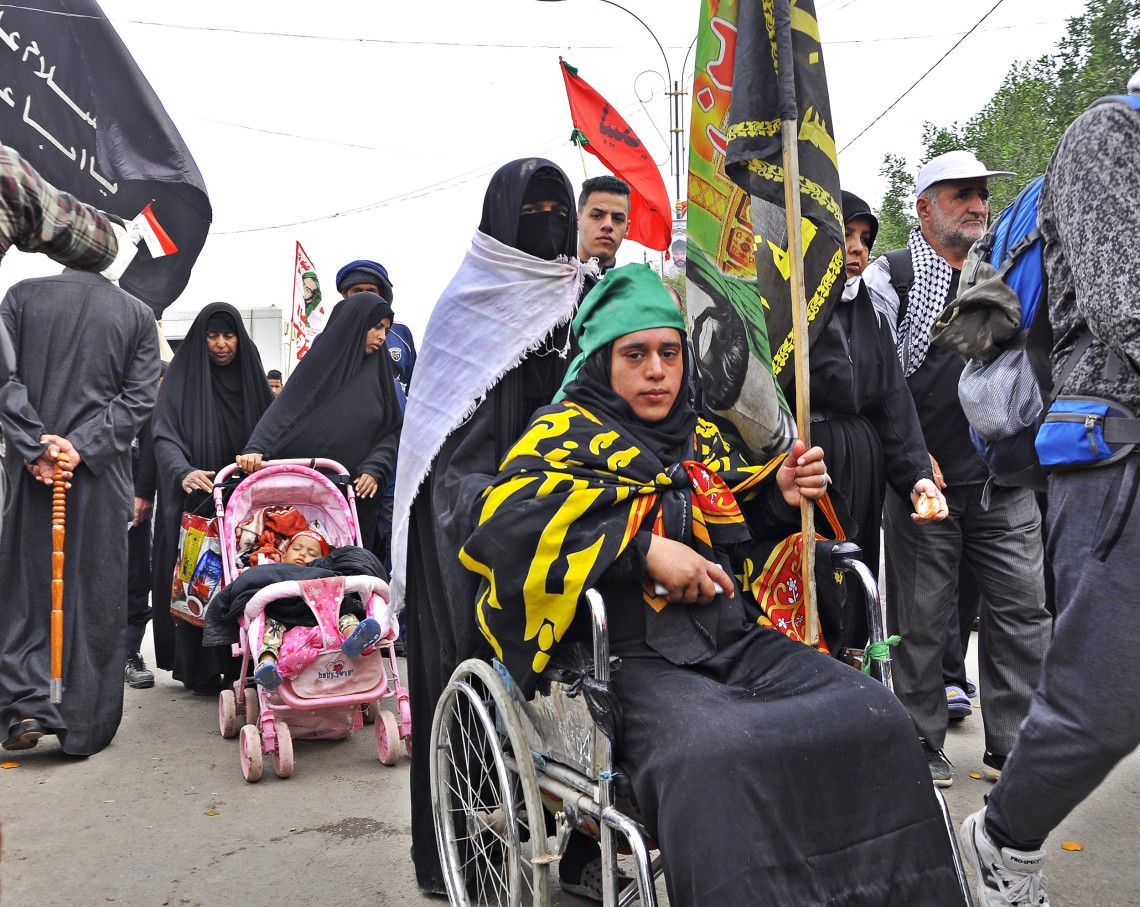 سوگواره پنجم-عکس 25-ناصر گل نظری-پیاده روی اربعین از نجف تا کربلا