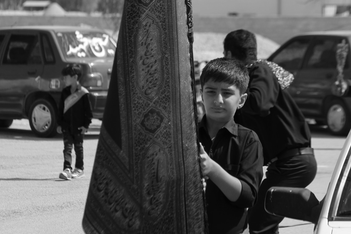 سوگواره چهارم-عکس 10-علی افشار-آیین های عزاداری