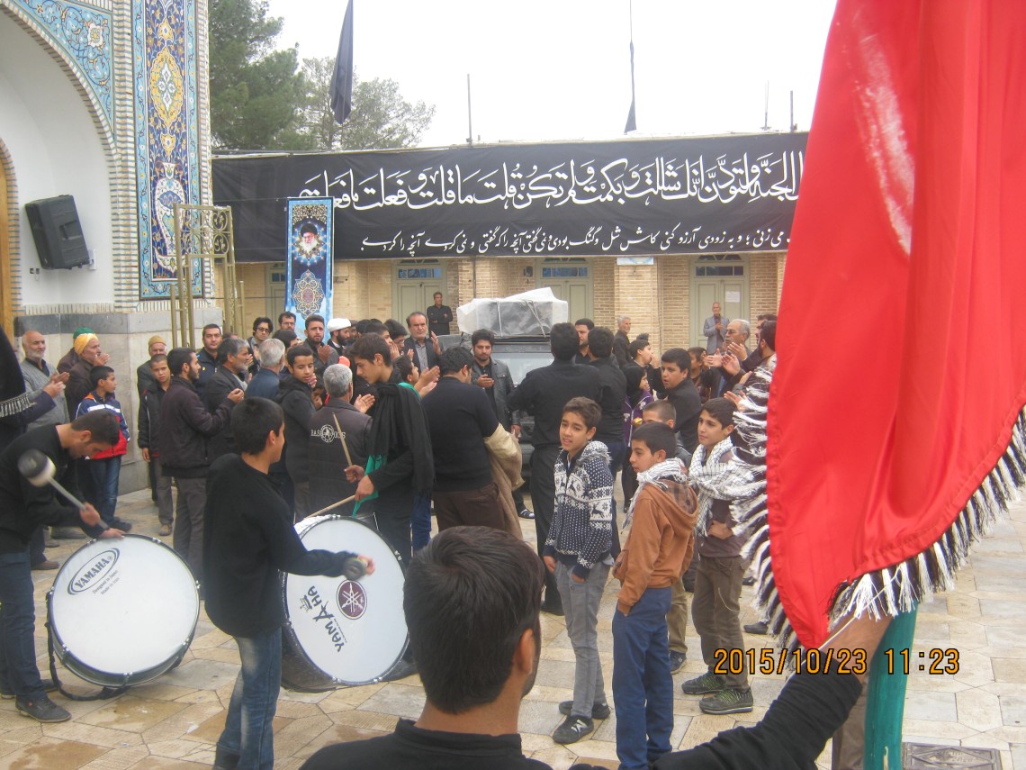 سوگواره چهارم-عکس 36-ابراهیم اکبری-آیین های عزاداری