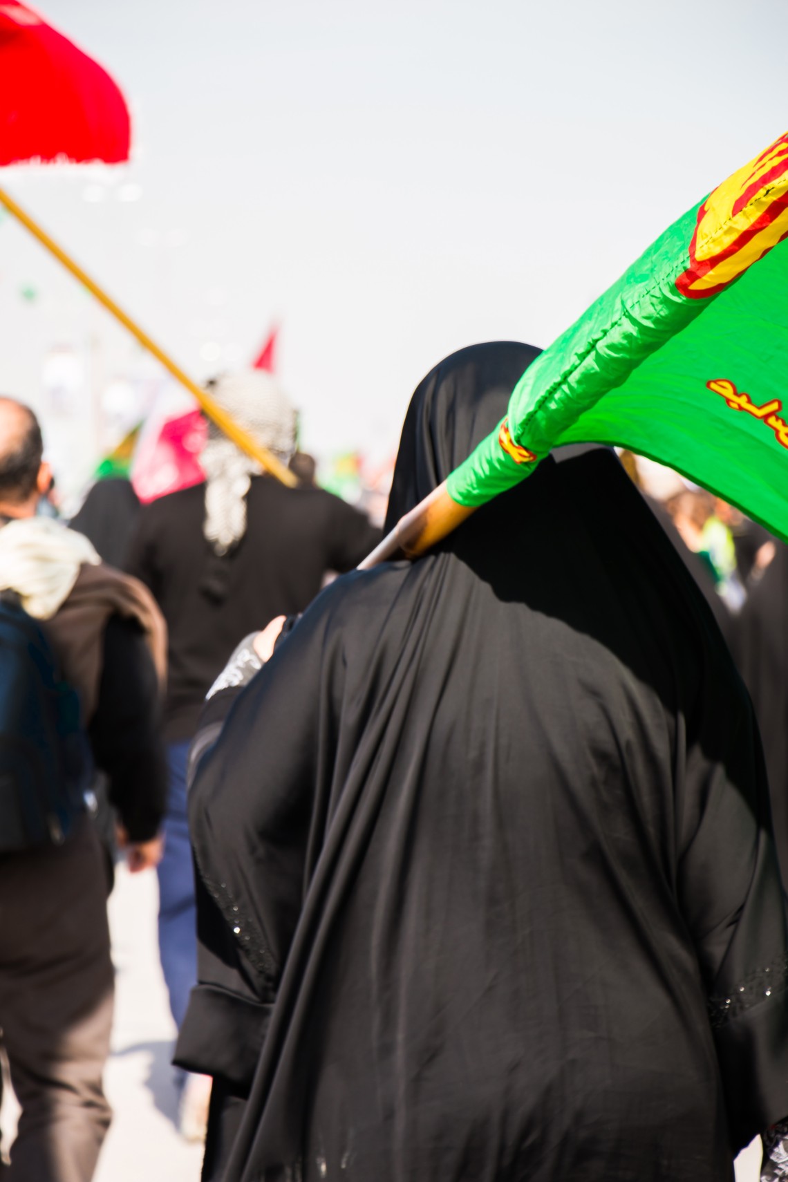 سوگواره چهارم-عکس 7-توحید نورالهی-پیاده روی اربعین از نجف تا کربلا