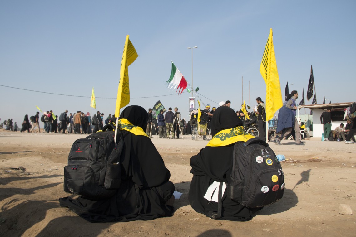 سوگواره چهارم-عکس 3-حسین نظرعلی-پیاده روی اربعین از نجف تا کربلا