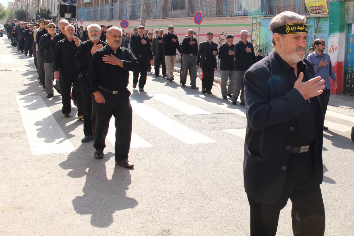 سوگواره چهارم-عکس 5-حسین دیواندری-آیین های عزاداری