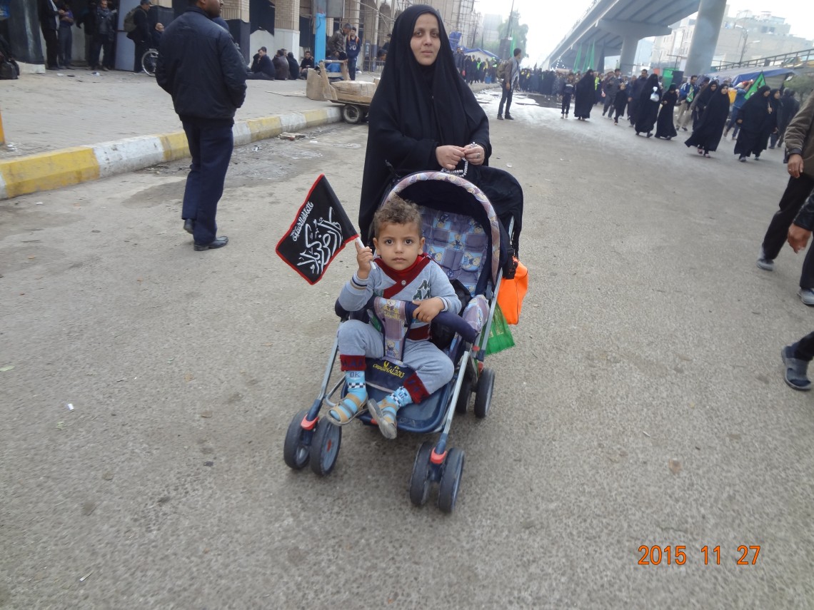 سوگواره چهارم-عکس 13-مهدی ربیعی فرادنبه-پیاده روی اربعین از نجف تا کربلا