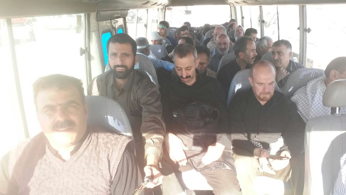 سوگواره چهارم-عکس 1-امیر خندان-پیاده روی اربعین از نجف تا کربلا