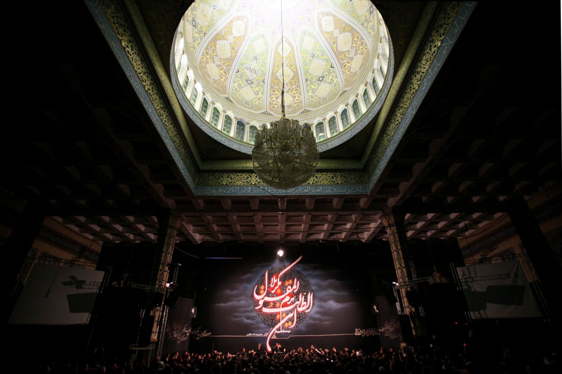 سوگواره پنجم-عکس 70-عبدالحسین بدرلو-جلسه هیأت فضای بیرونی