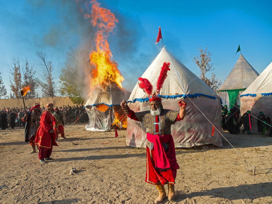 سوگواره چهارم-عکس 5-مجید حجتی-آیین های عزاداری