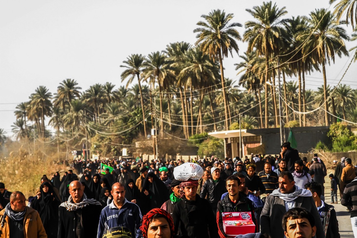 سوگواره چهارم-عکس 21-مجید حجتی-پیاده روی اربعین از نجف تا کربلا