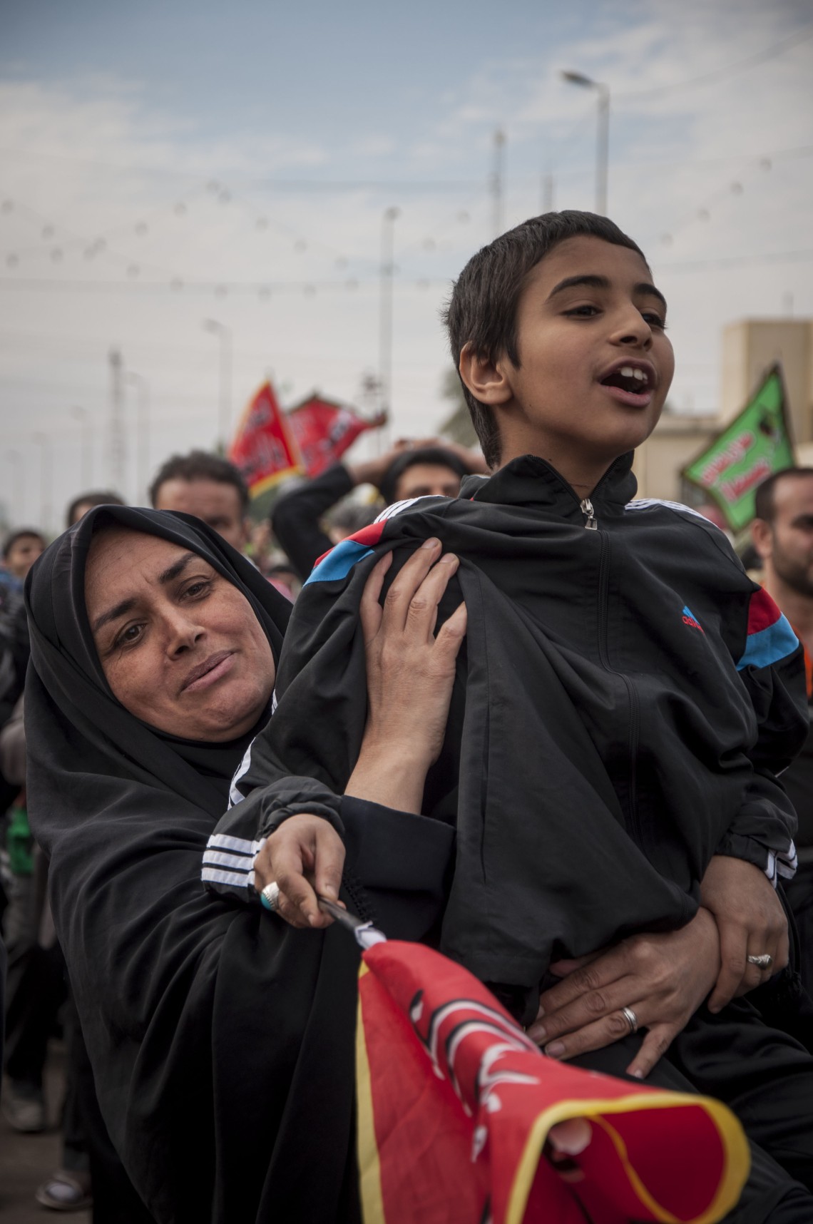 سوگواره پنجم-عکس 30-حامد ایلخان-پیاده روی اربعین از نجف تا کربلا