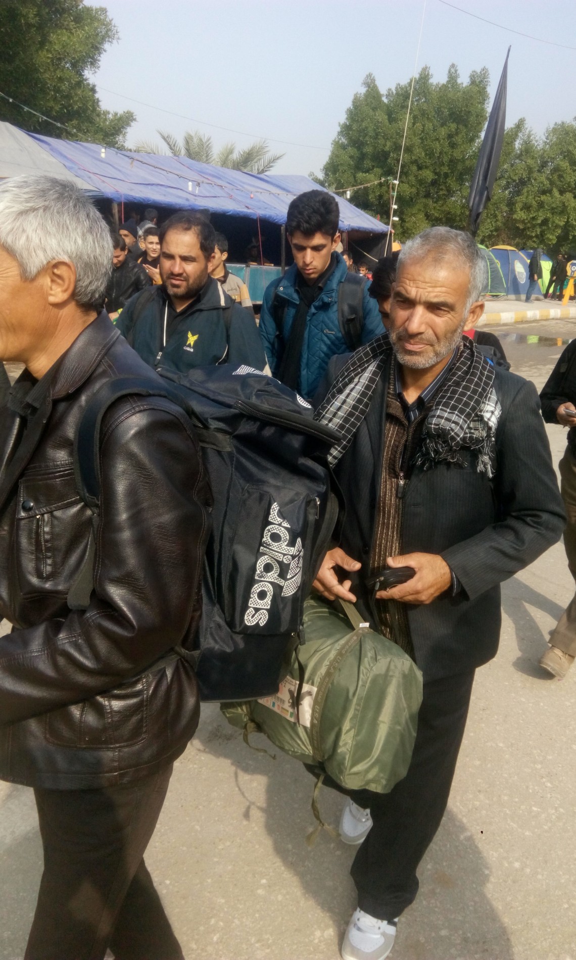 سوگواره چهارم-عکس 6-علی علیدوست-پیاده روی اربعین از نجف تا کربلا