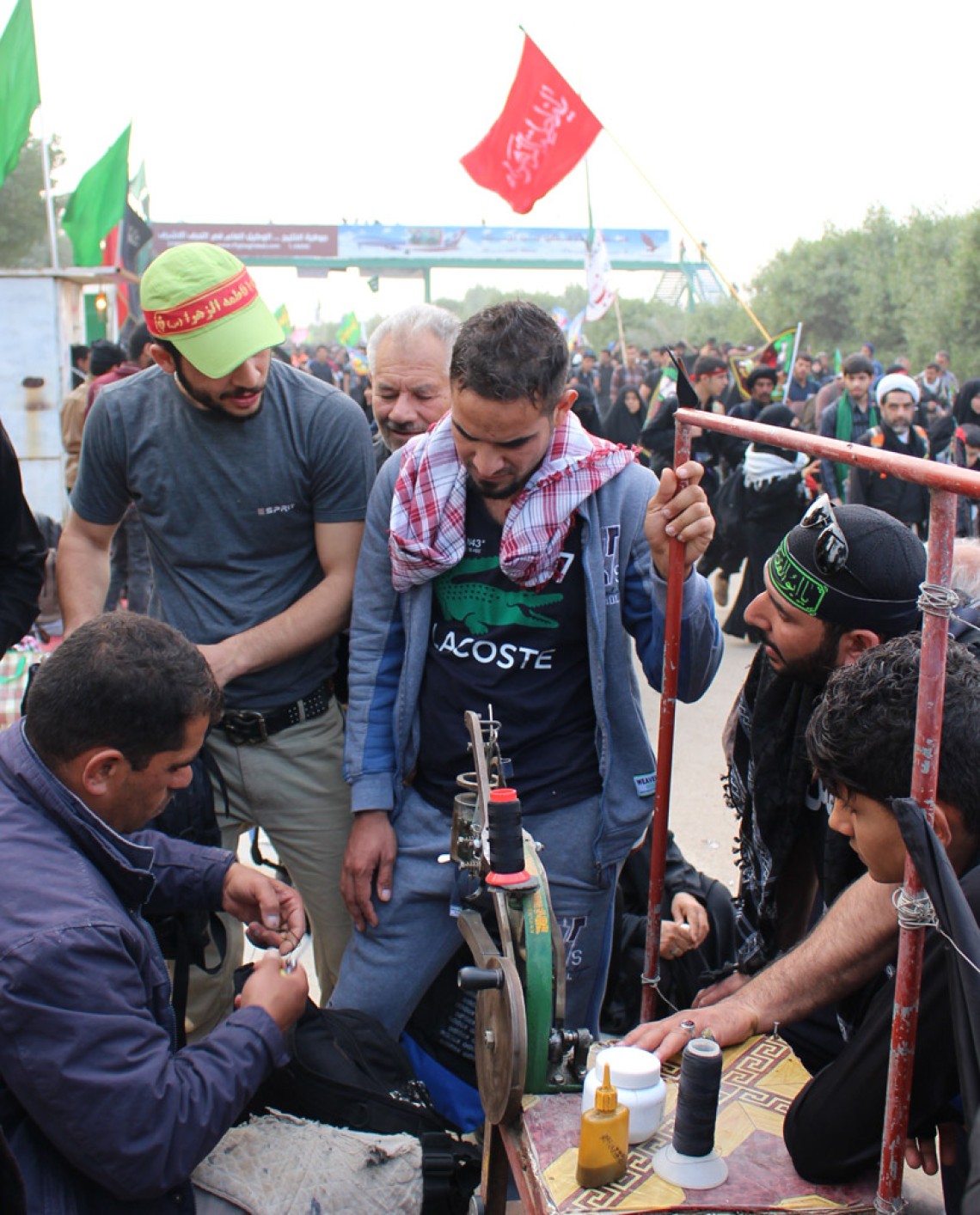 سوگواره چهارم-عکس 14-مهرداد زیارانی-پیاده روی اربعین از نجف تا کربلا