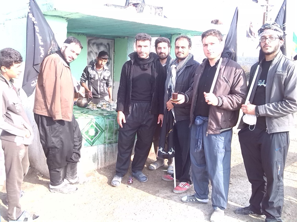 سوگواره چهارم-عکس 42-ابوالفضل علي بلندي-پیاده روی اربعین از نجف تا کربلا