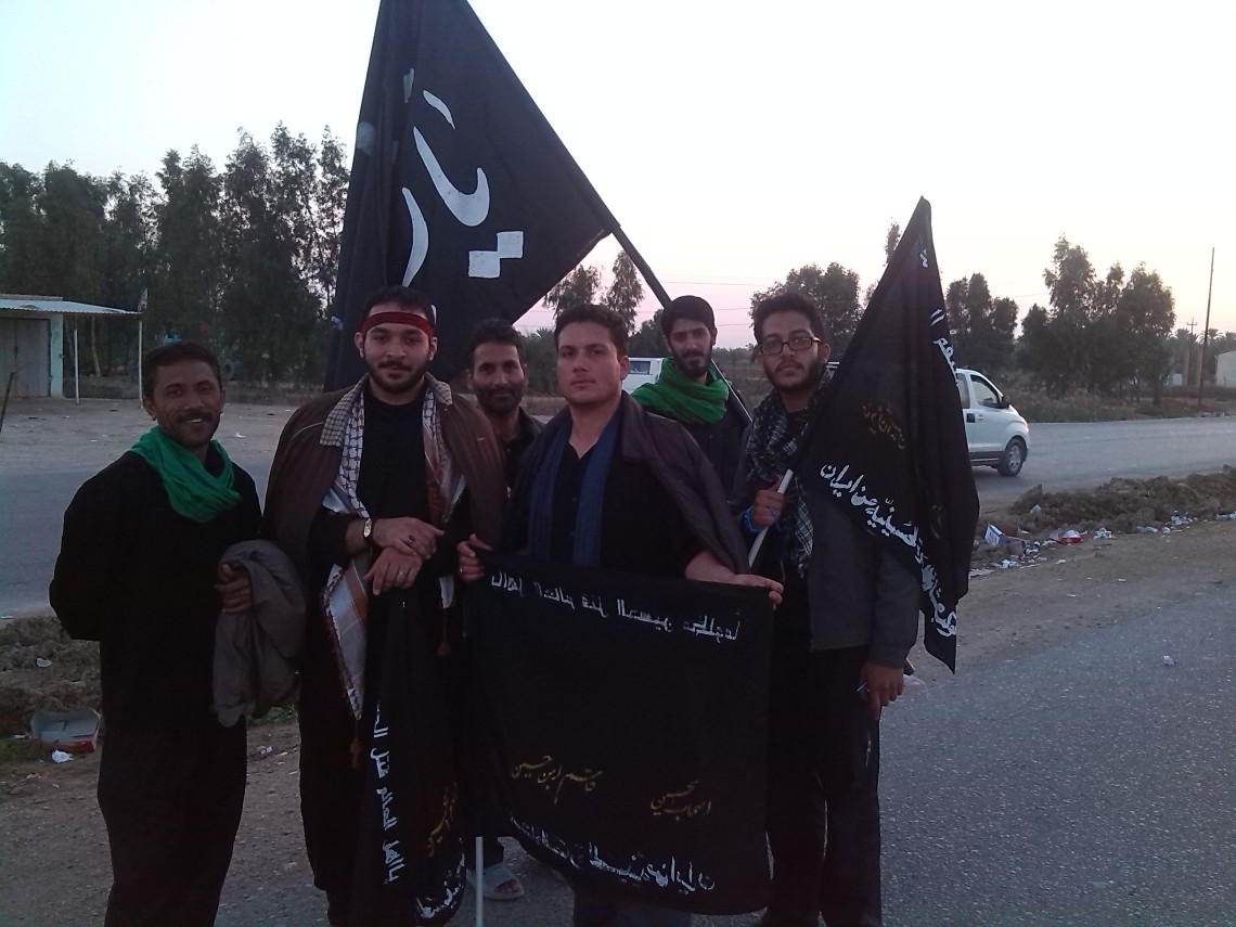 سوگواره چهارم-عکس 49-ابوالفضل علي بلندي-پیاده روی اربعین از نجف تا کربلا