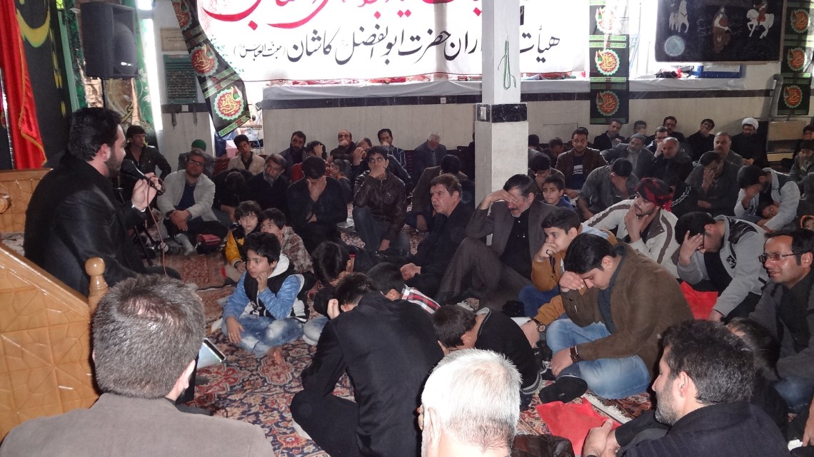 سوگواره چهارم-عکس 5-ابوالفضل علي بلندي-جلسه هیأت فضای داخلی