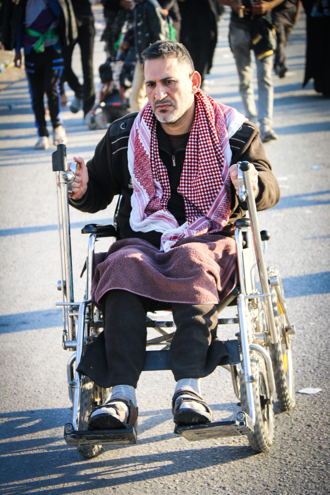 سوگواره چهارم-عکس 32-محمد رضا میثمی-پیاده روی اربعین از نجف تا کربلا