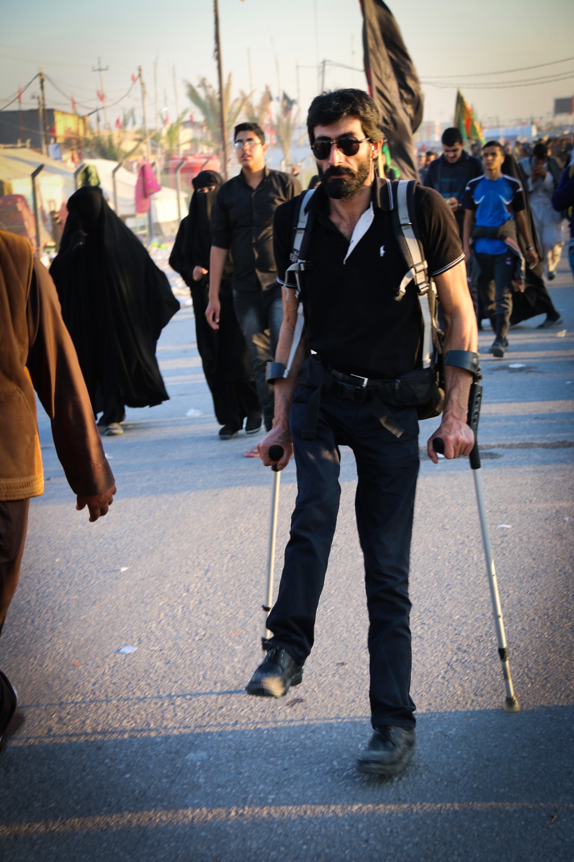 سوگواره چهارم-عکس 33-محمد رضا میثمی-پیاده روی اربعین از نجف تا کربلا