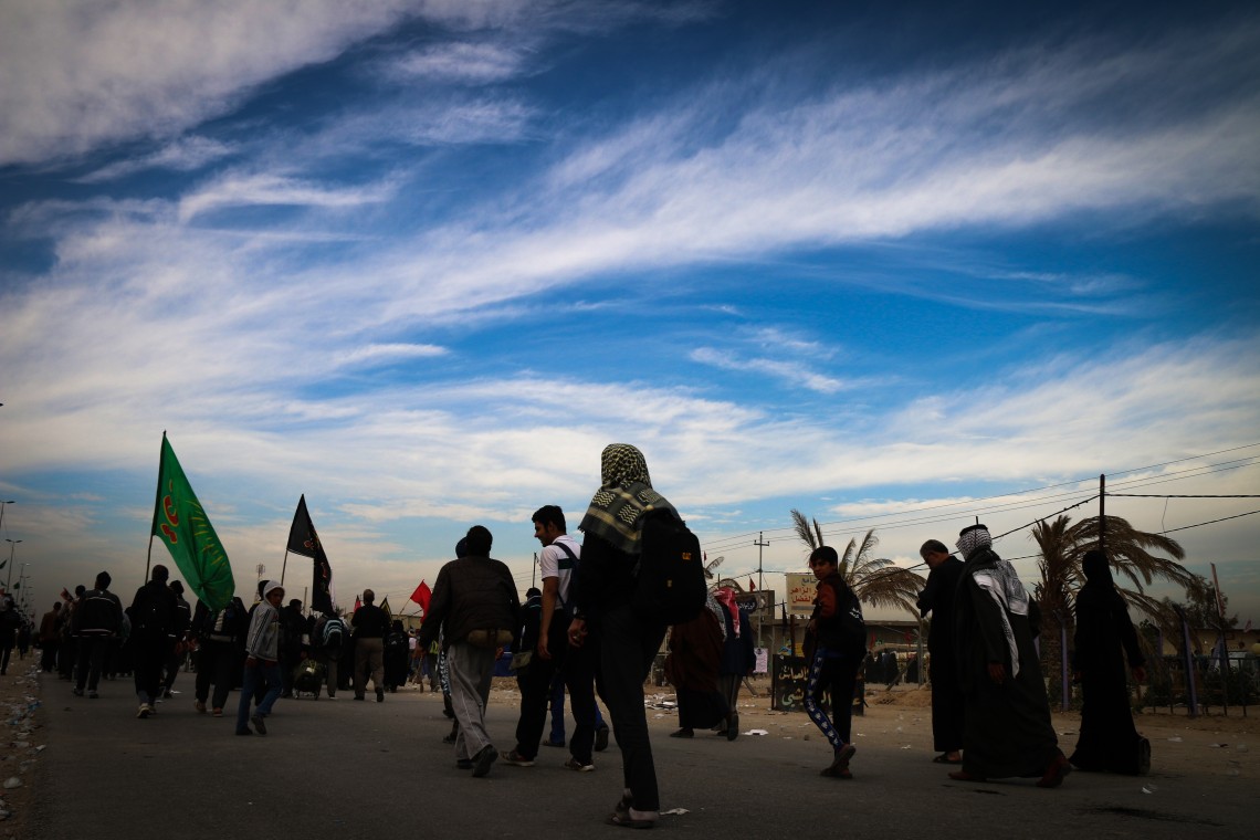 سوگواره چهارم-عکس 34-محمد رضا میثمی-پیاده روی اربعین از نجف تا کربلا