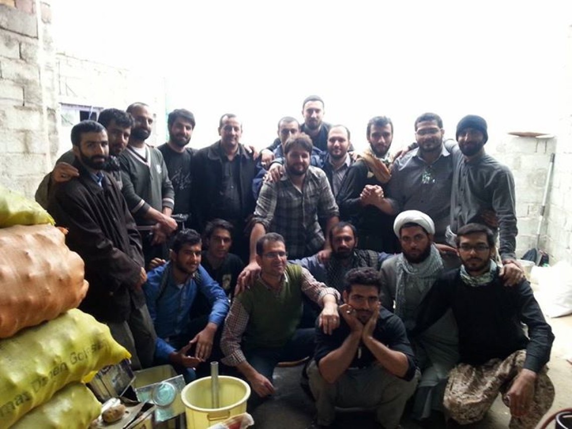 سوگواره چهارم-عکس 3-مهدی  روحی -پیاده روی اربعین از نجف تا کربلا