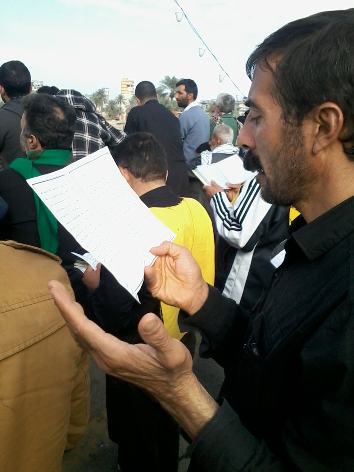 سوگواره چهارم-عکس 8-عابدین زارع-پیاده روی اربعین از نجف تا کربلا