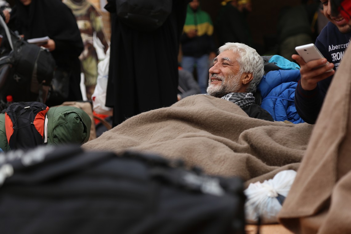 سوگواره چهارم-عکس 3-محمد امین محمودی-پیاده روی اربعین از نجف تا کربلا