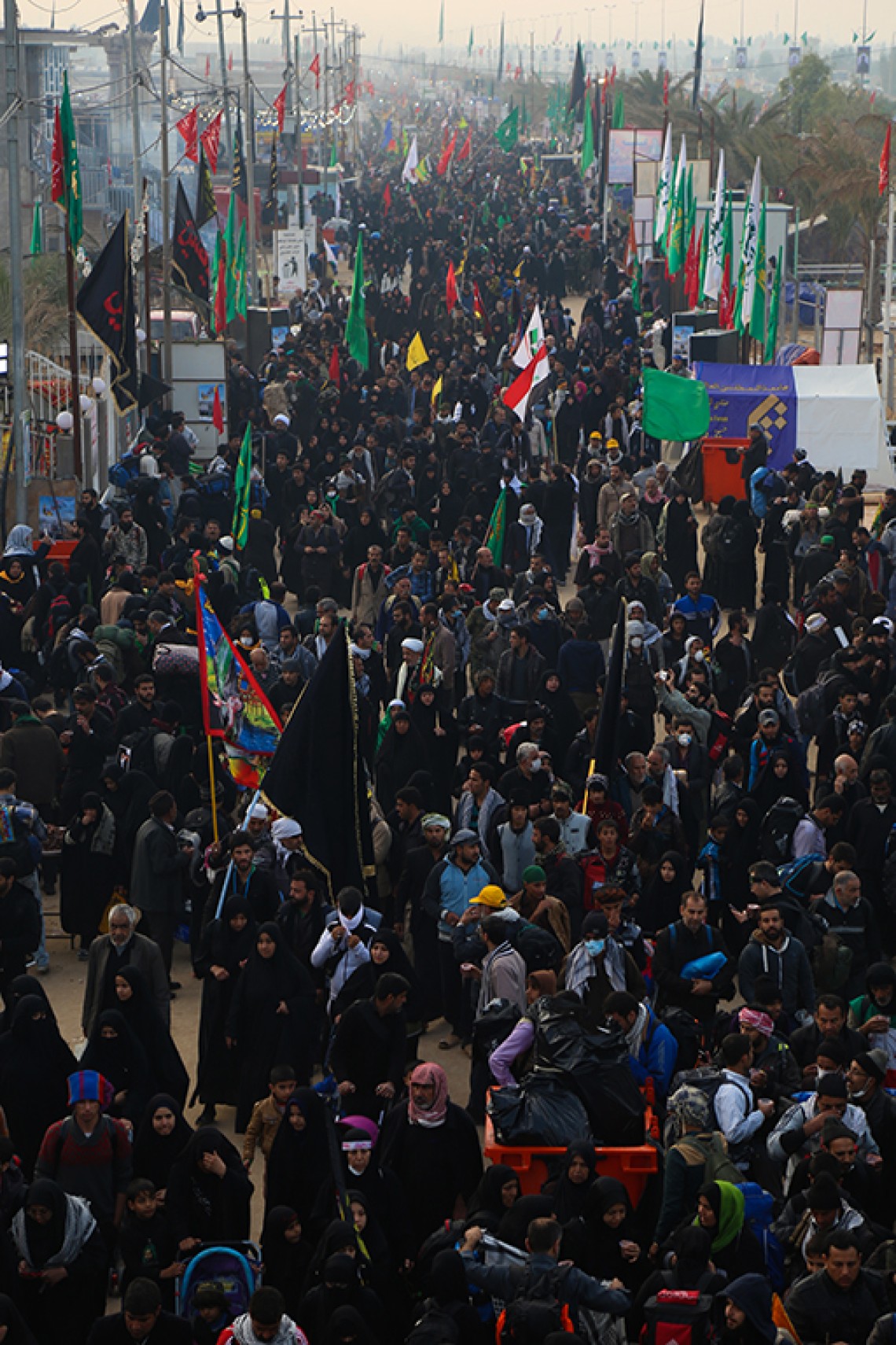 سوگواره چهارم-عکس 12-محمد امین محمودی-پیاده روی اربعین از نجف تا کربلا