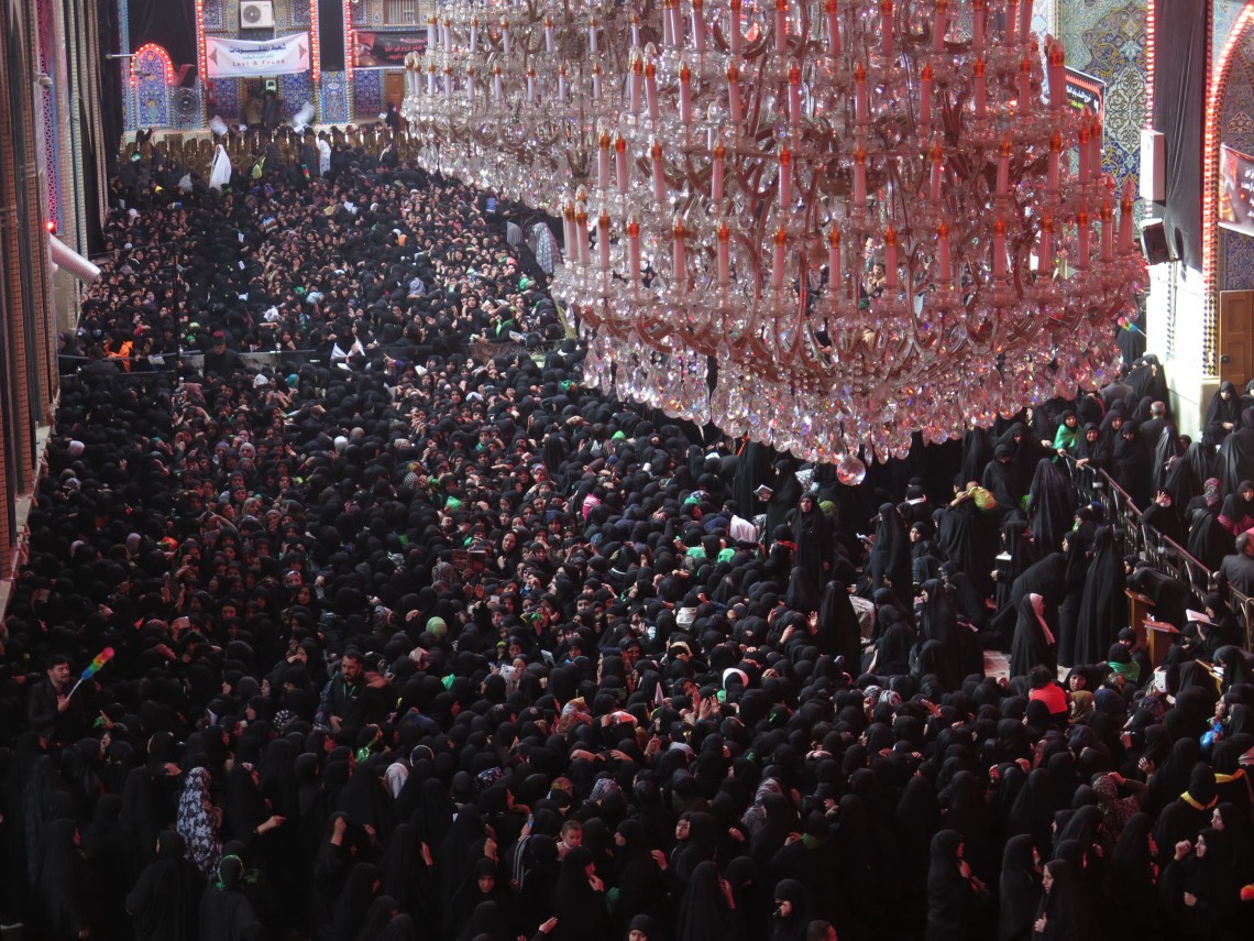 سوگواره چهارم-عکس 32-سیدمحسن سجادی-پیاده روی اربعین از نجف تا کربلا