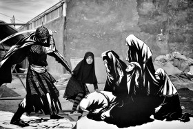 سوگواره پنجم-عکس 7-فاطمه سادات رضاتوفیق-پیاده روی اربعین از نجف تا کربلا